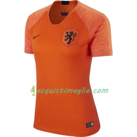 Divisa di Calcio Paesi Bassi Donna Prima 2018